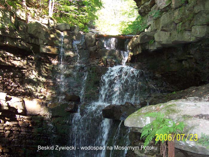 Beskid Zywiecki - Wodospad na Mosornym Potoku